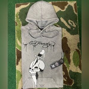 Ed hardy hoodie new with tags